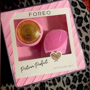 LIMITED EDITION PICTURE PERFECT FOREO SET UFO + LUNA mini 2 Color: Pearl Pink